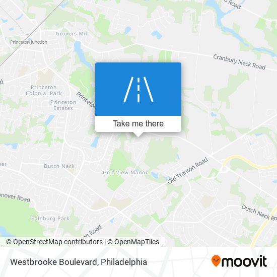 Mapa de Westbrooke Boulevard