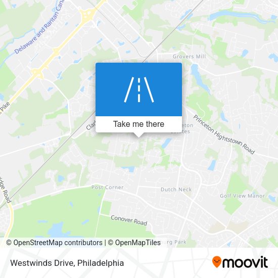 Westwinds Drive map