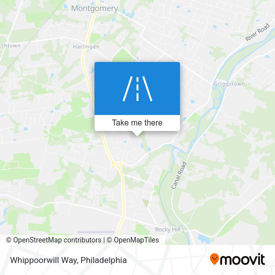 Whippoorwill Way map