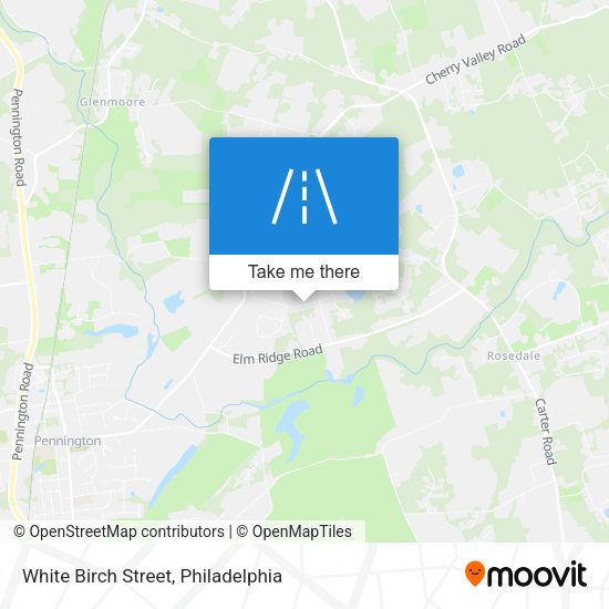 Mapa de White Birch Street