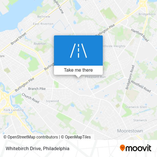 Mapa de Whitebirch Drive
