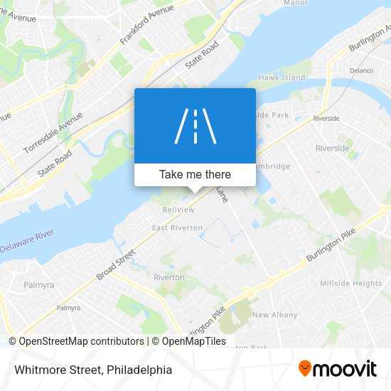 Mapa de Whitmore Street
