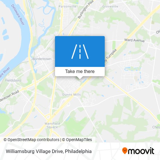 Mapa de Williamsburg Village Drive