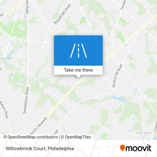 Mapa de Willowbrook Court