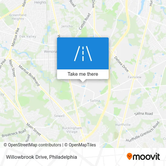 Willowbrook Drive map