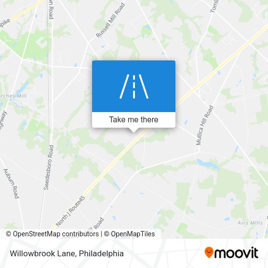 Willowbrook Lane map