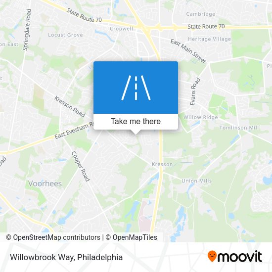 Mapa de Willowbrook Way