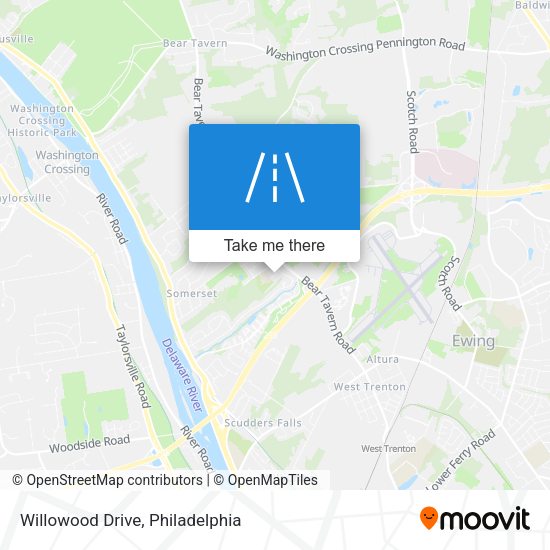 Willowood Drive map