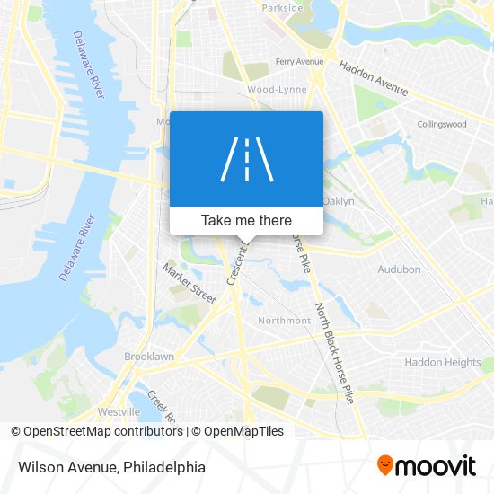 Wilson Avenue map