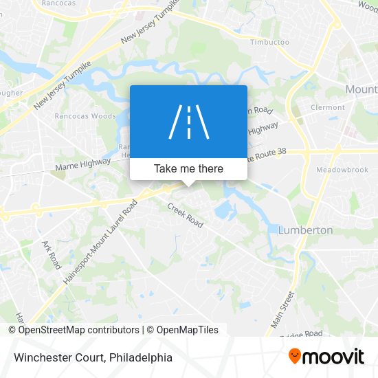 Winchester Court map