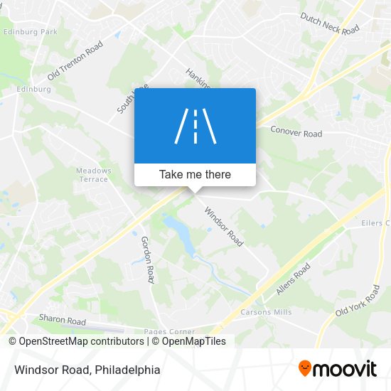 Mapa de Windsor Road