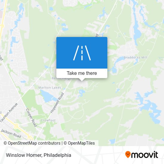 Mapa de Winslow Homer