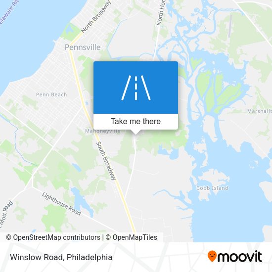 Mapa de Winslow Road