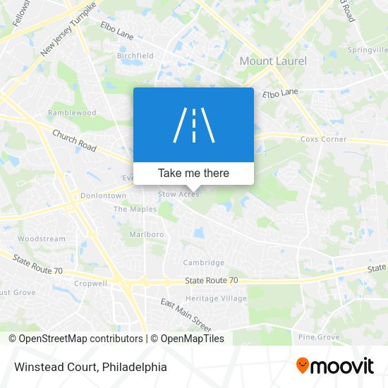 Mapa de Winstead Court