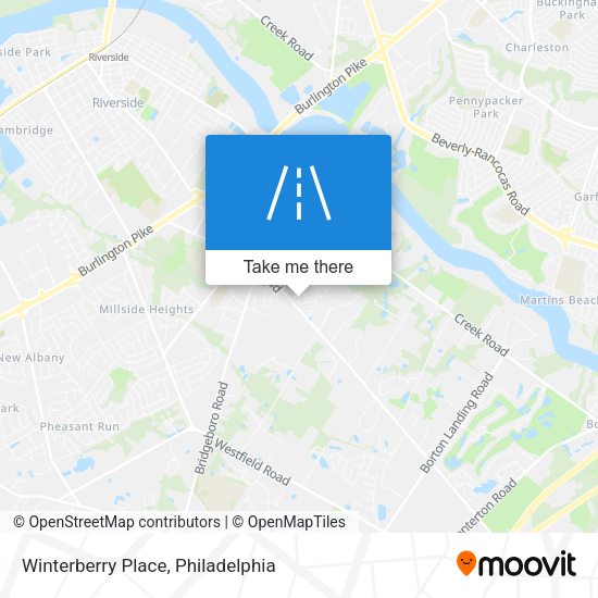 Winterberry Place map