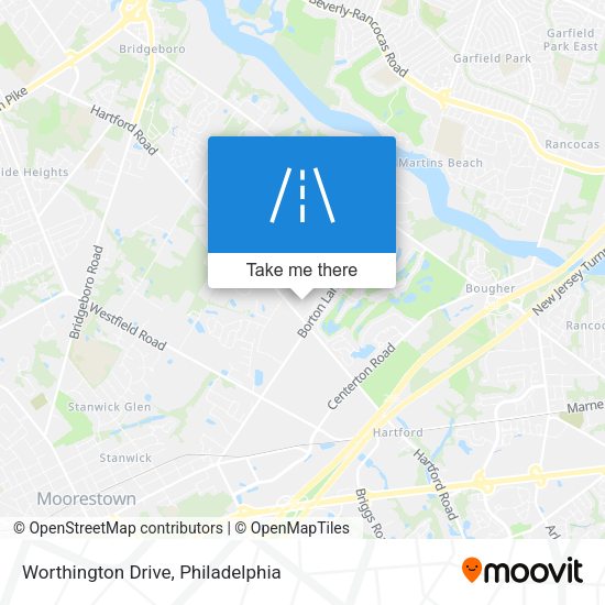Mapa de Worthington Drive