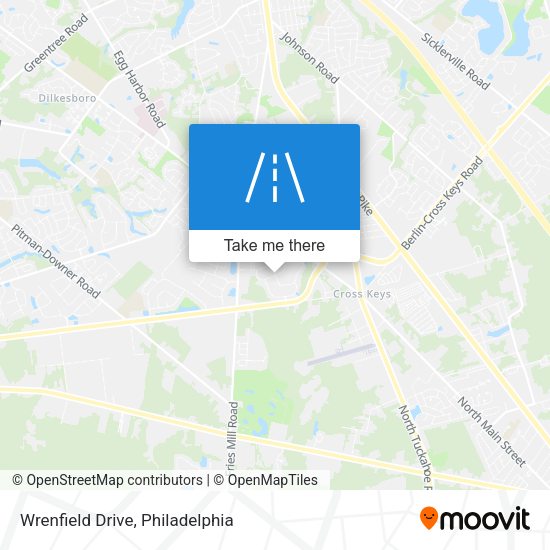 Mapa de Wrenfield Drive