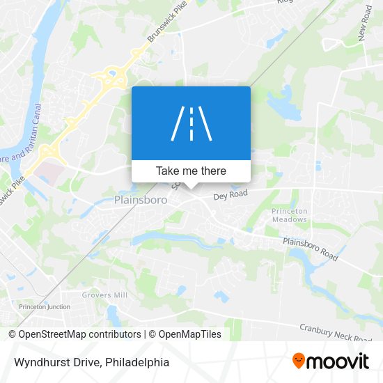 Mapa de Wyndhurst Drive