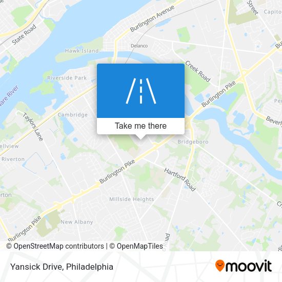 Mapa de Yansick Drive