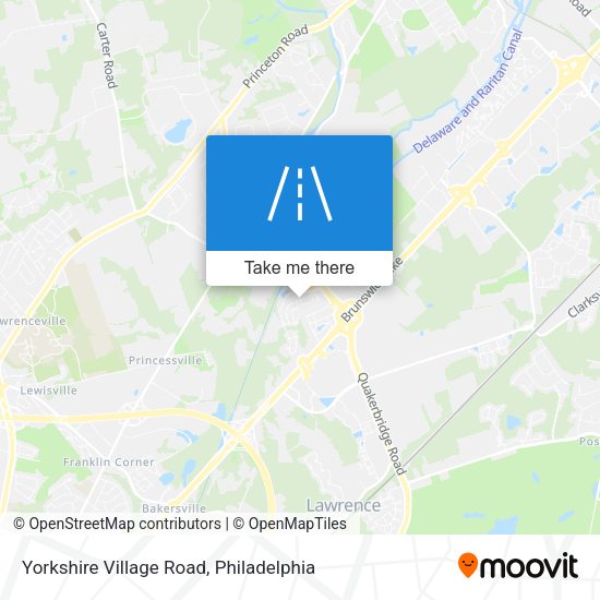 Yorkshire Village Road map