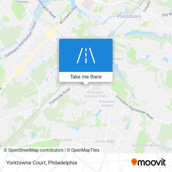 Mapa de Yorktowne Court