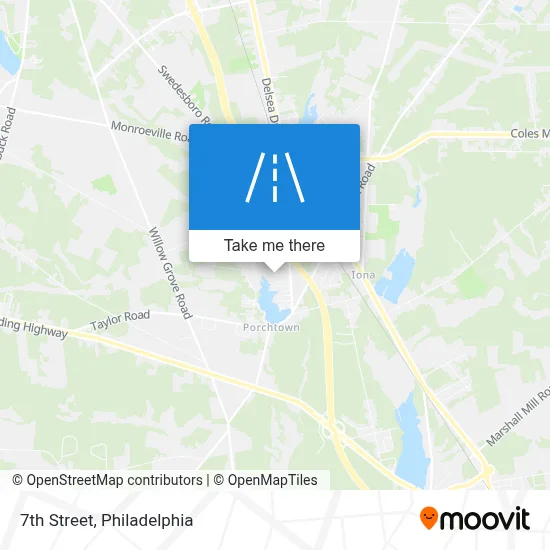 7th Street map