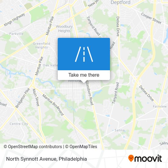 North Synnott Avenue map