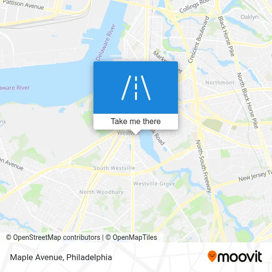 Maple Avenue map