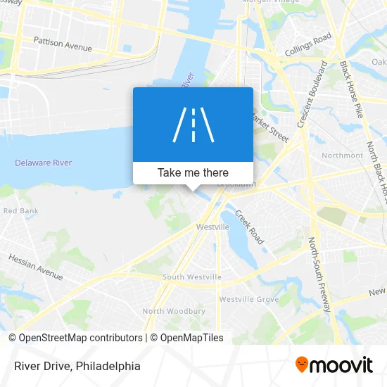 River Drive map