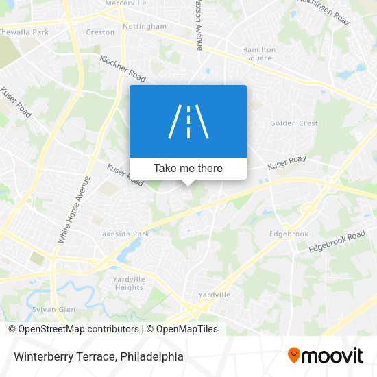 Winterberry Terrace map