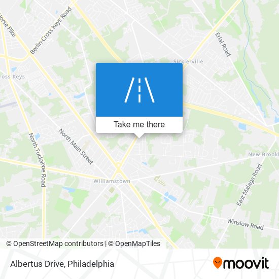 Albertus Drive map