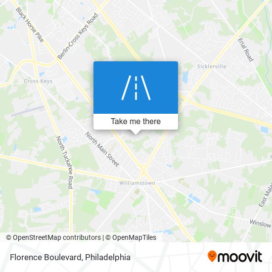 Florence Boulevard map