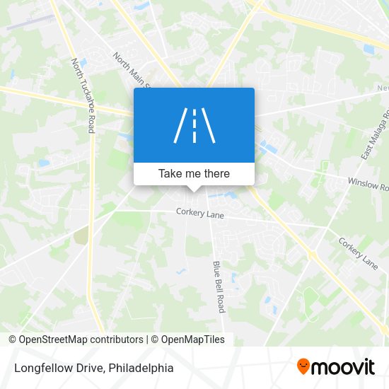 Mapa de Longfellow Drive