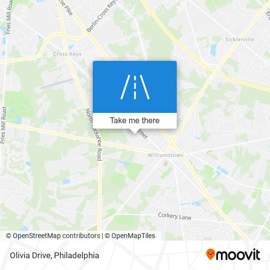 Olivia Drive map