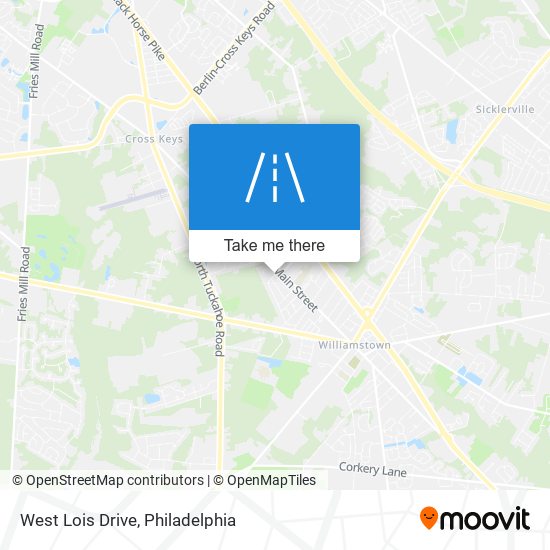Mapa de West Lois Drive