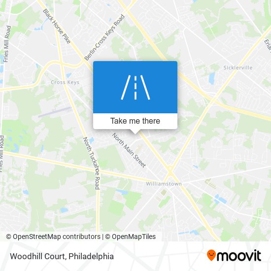 Woodhill Court map