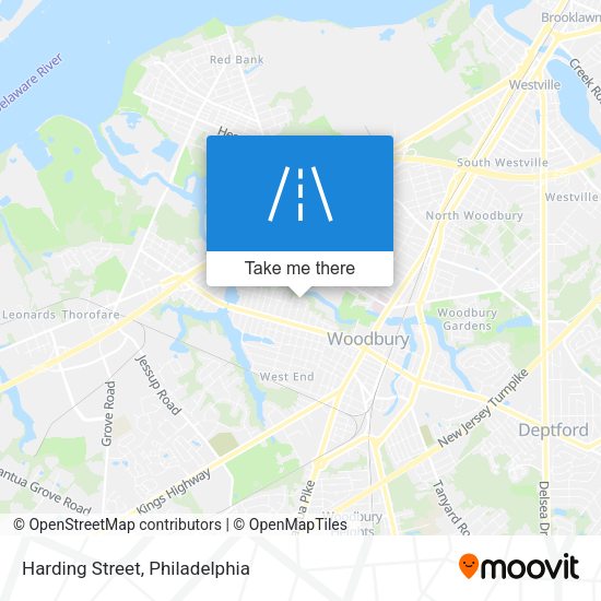 Mapa de Harding Street