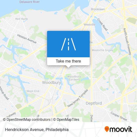 Hendrickson Avenue map
