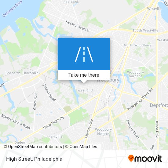 Mapa de High Street