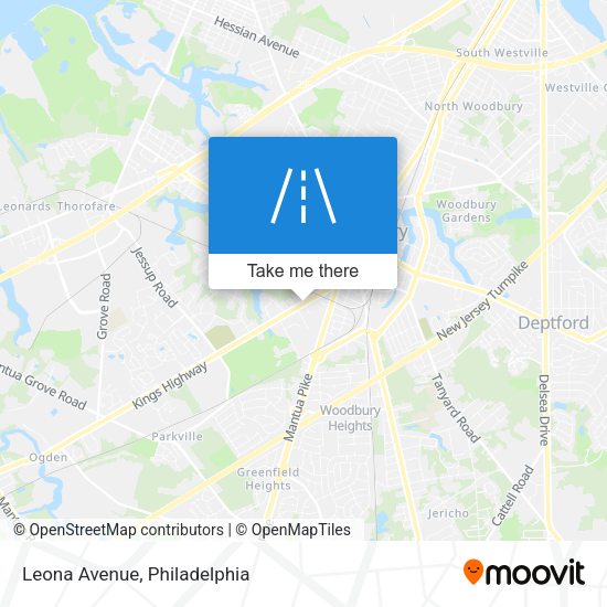 Mapa de Leona Avenue