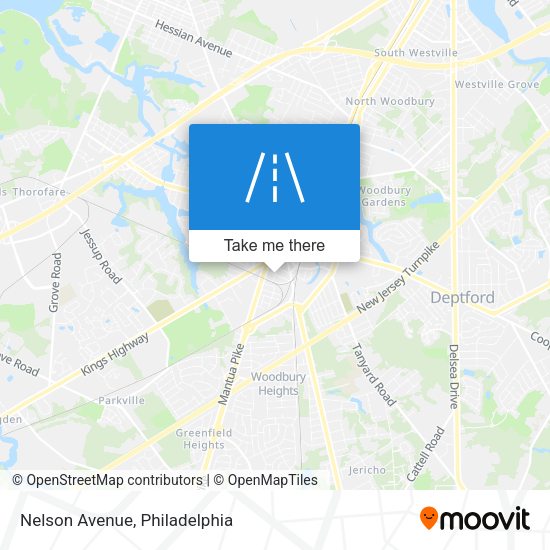 Mapa de Nelson Avenue