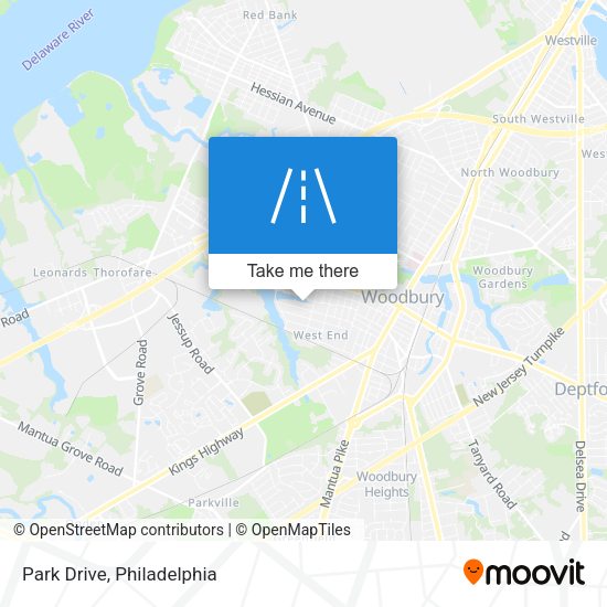 Mapa de Park Drive