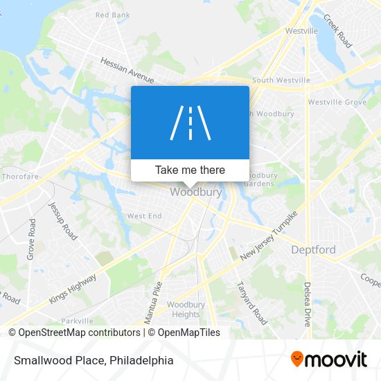 Smallwood Place map
