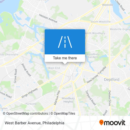 Mapa de West Barber Avenue