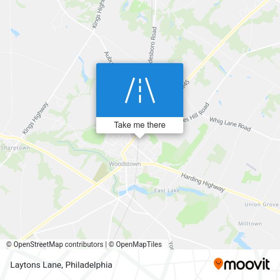 Mapa de Laytons Lane