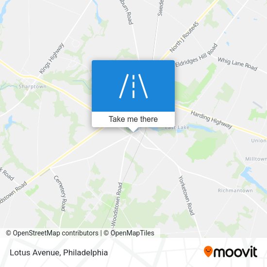 Mapa de Lotus Avenue