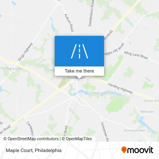 Mapa de Maple Court