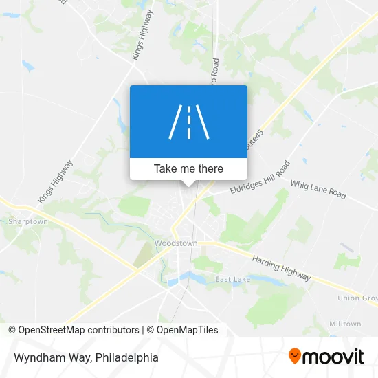 Wyndham Way map