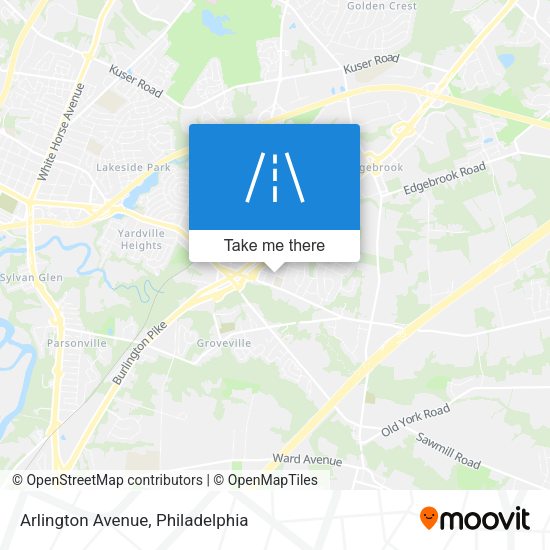 Mapa de Arlington Avenue