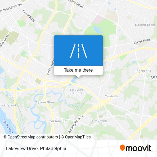 Mapa de Lakeview Drive